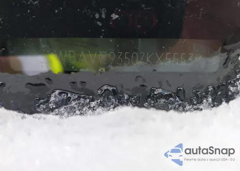 2007 BMW 328Xi из США, поврежденный, VIN WBAVC93507KX55539